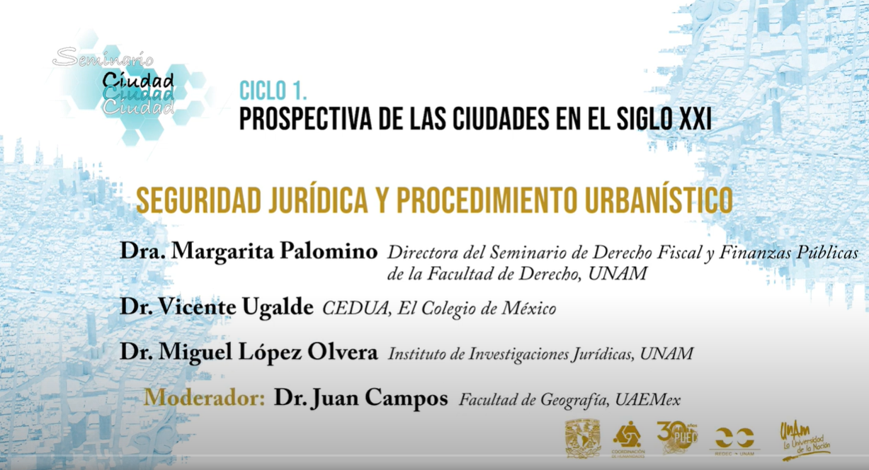 Seguridad jurídica y procedimiento urbanístico