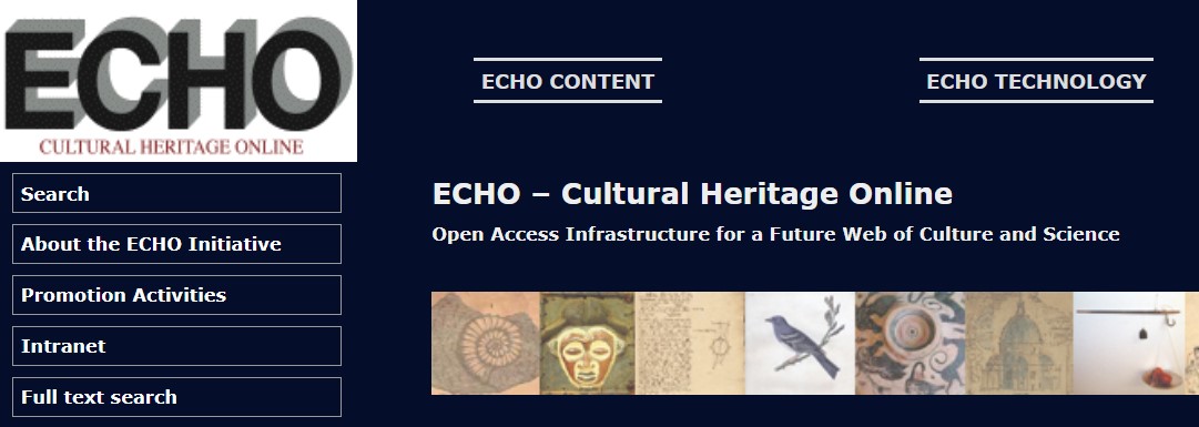 ECHO –European Cultural Heritage Online