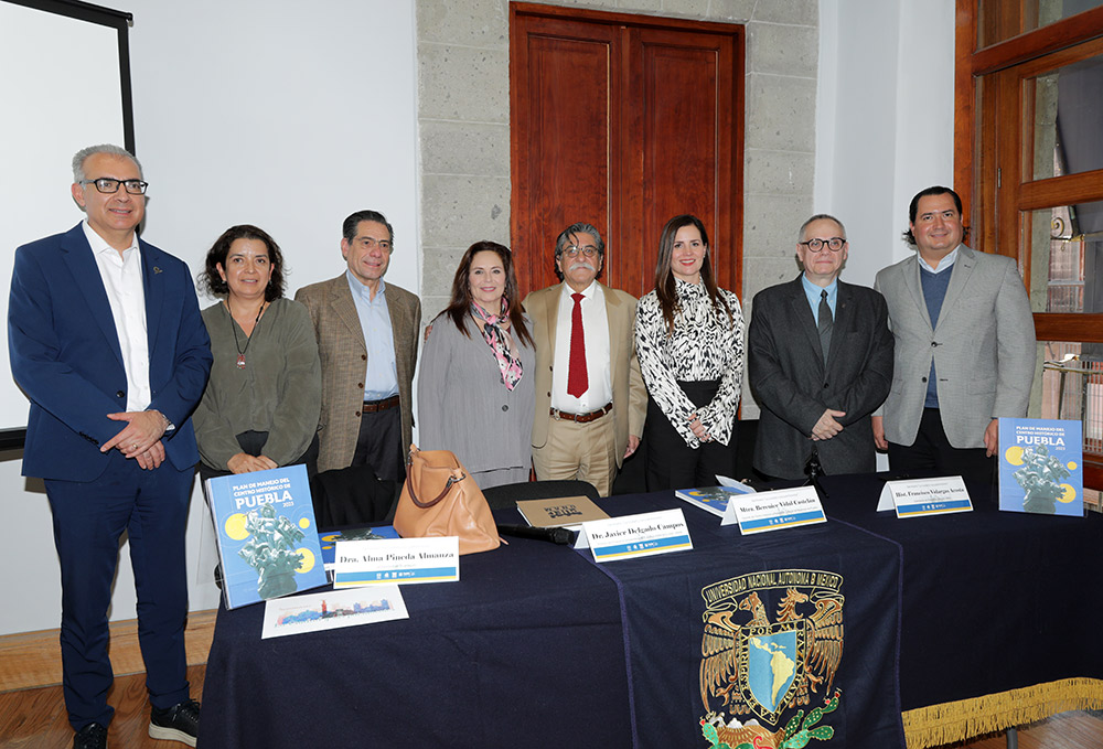 Presentan Plan de Manejo del Centro Histórico de Puebla
