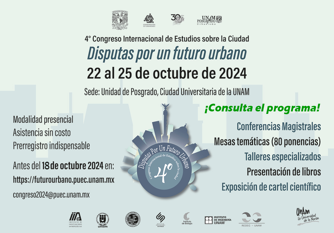 4to Congreso Internacional de Estudios sobre la Ciudad 