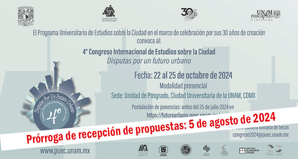 4to Congreso Internacional de Estudios sobre la Ciudad