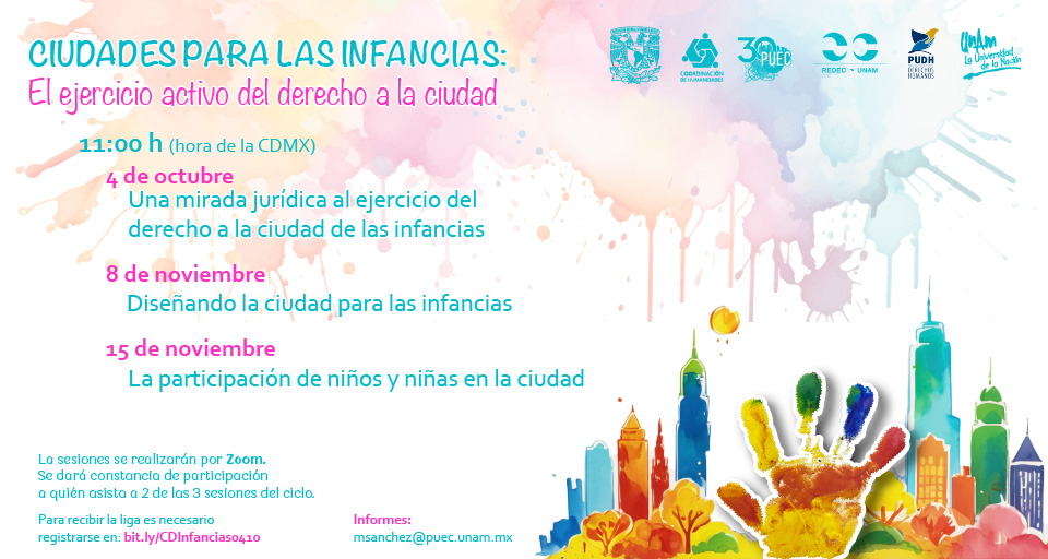 Ciudades para las infancias: el ejercicio activo del derecho a la ciudad