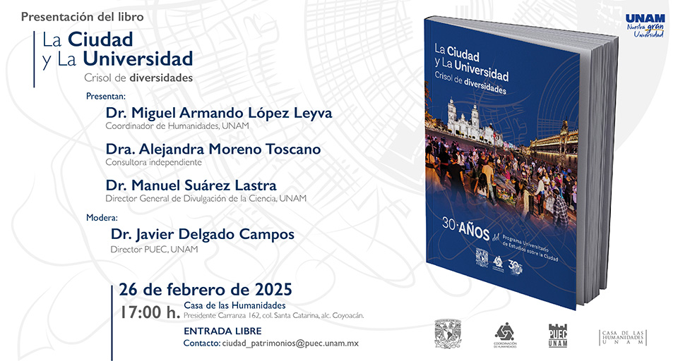 Presentación del libro La Ciudad y La Universidad, crisol de diversidades