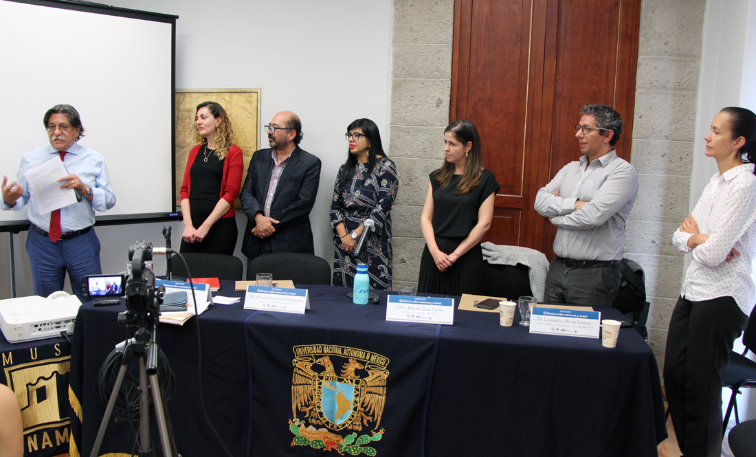 El PUEC y Museo UNAM Hoy reflexionan sobre autonomía y ciudad